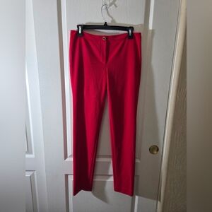 Calvin Klein Elegant Red Women's Pants